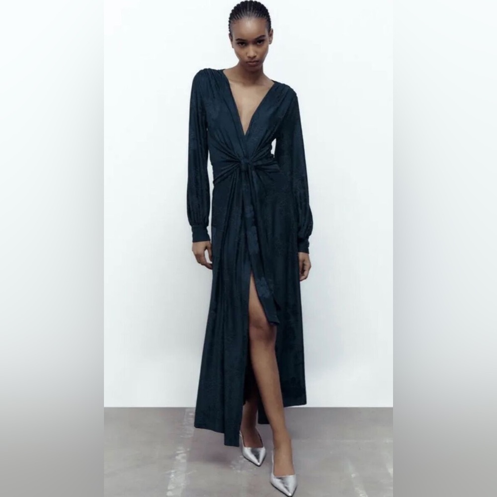 NWT Zara Wrap Dress. Size M